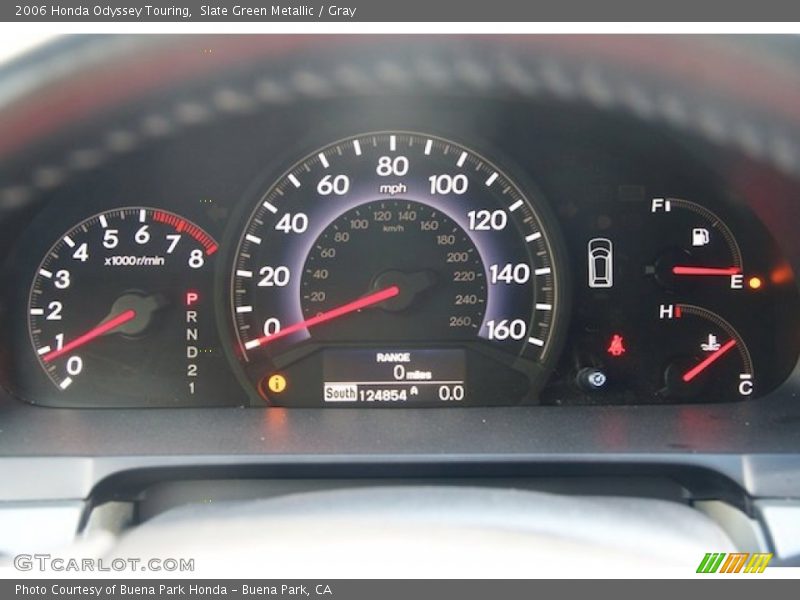 Slate Green Metallic / Gray 2006 Honda Odyssey Touring
