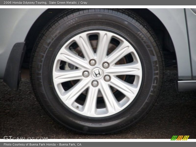 Slate Green Metallic / Gray 2006 Honda Odyssey Touring