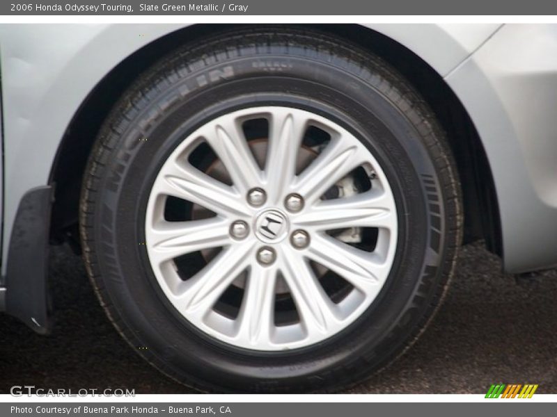 Slate Green Metallic / Gray 2006 Honda Odyssey Touring