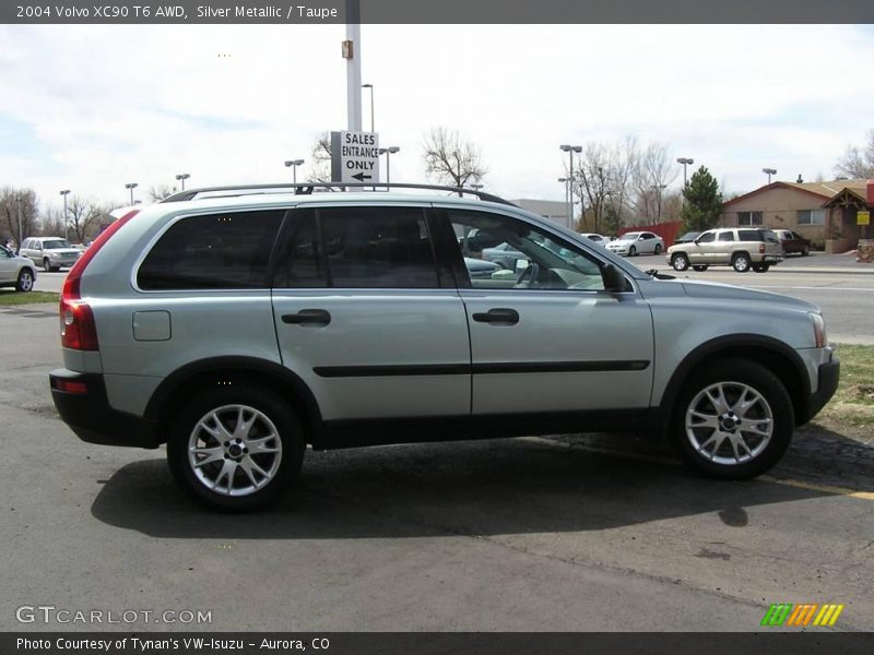 Silver Metallic / Taupe 2004 Volvo XC90 T6 AWD