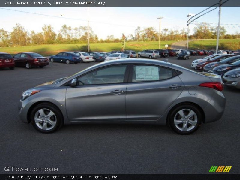 Titanium Gray Metallic / Gray 2013 Hyundai Elantra GLS