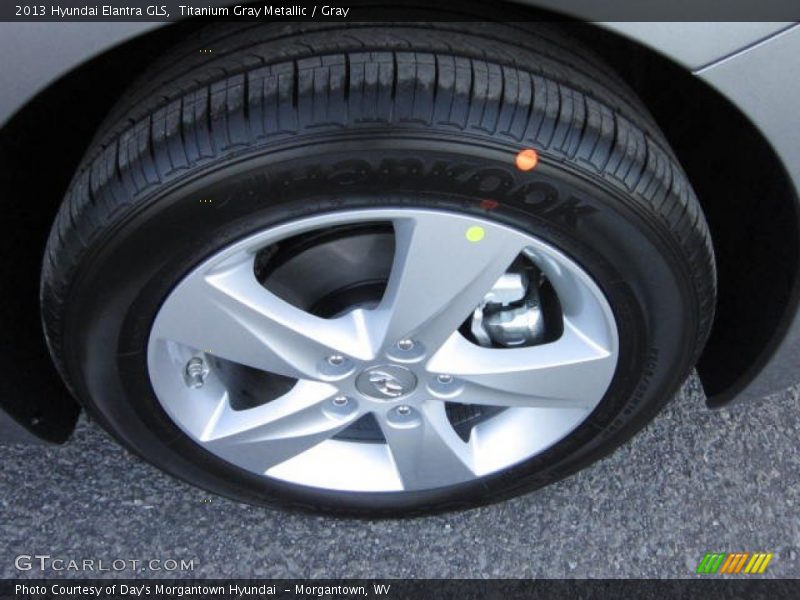 Titanium Gray Metallic / Gray 2013 Hyundai Elantra GLS