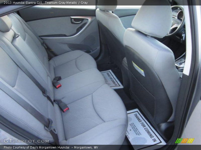 Titanium Gray Metallic / Gray 2013 Hyundai Elantra GLS