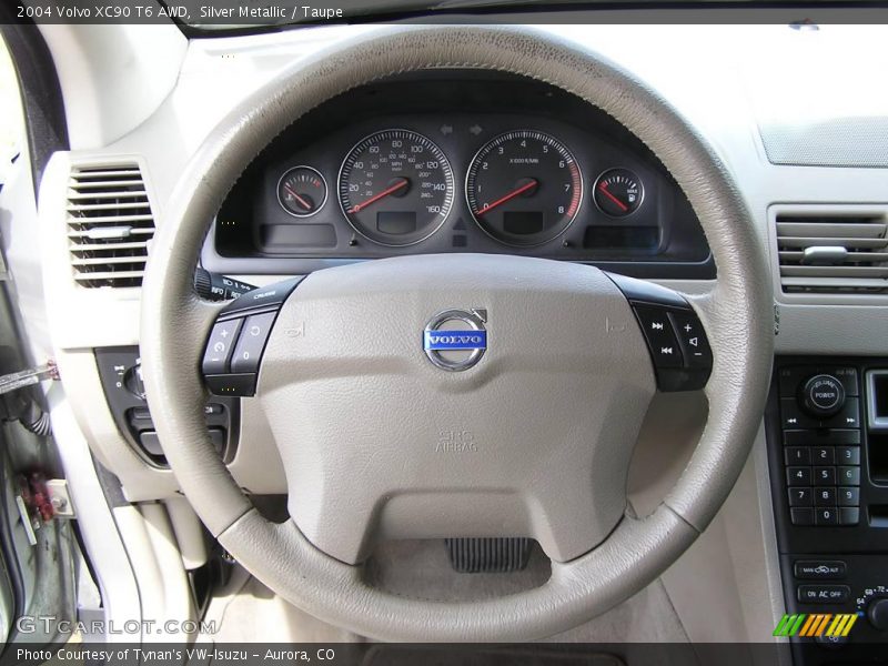 Silver Metallic / Taupe 2004 Volvo XC90 T6 AWD