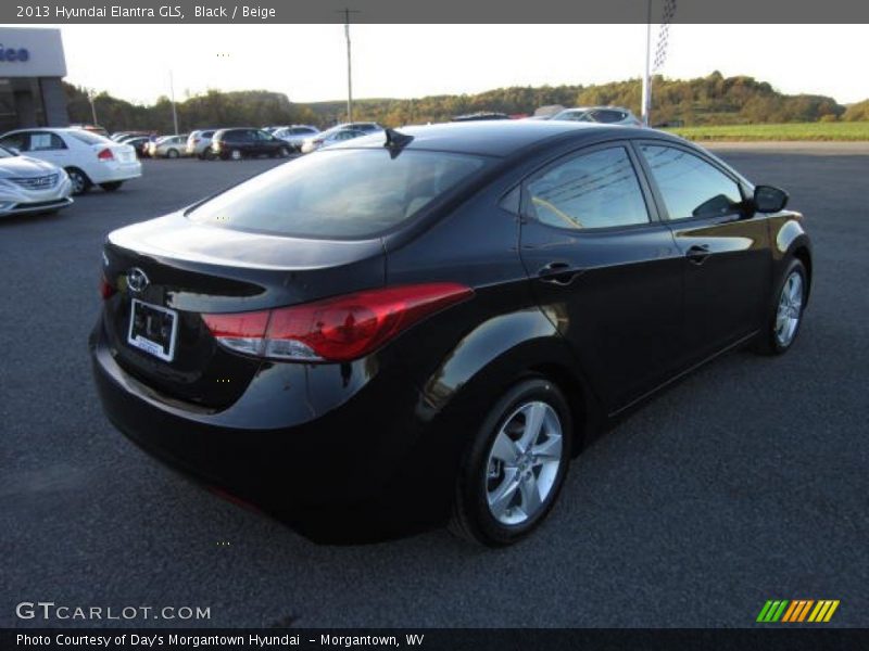 Black / Beige 2013 Hyundai Elantra GLS