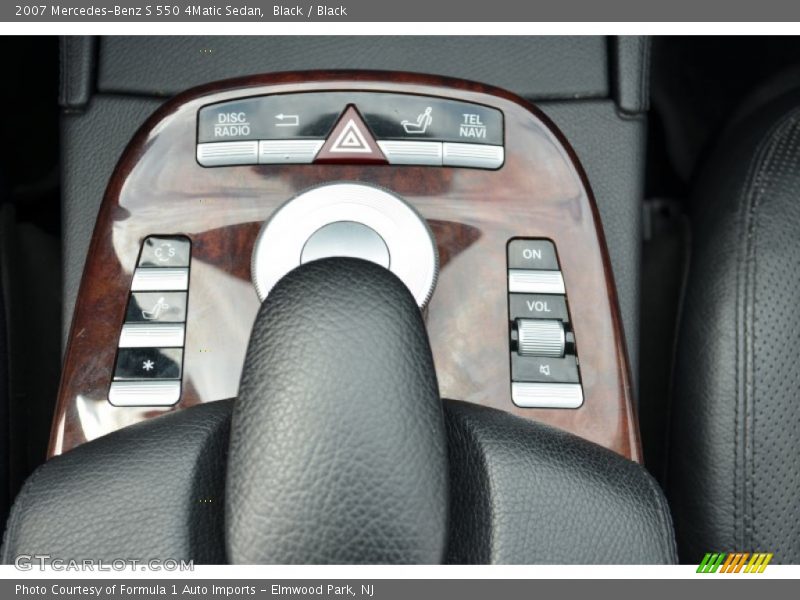 Black / Black 2007 Mercedes-Benz S 550 4Matic Sedan