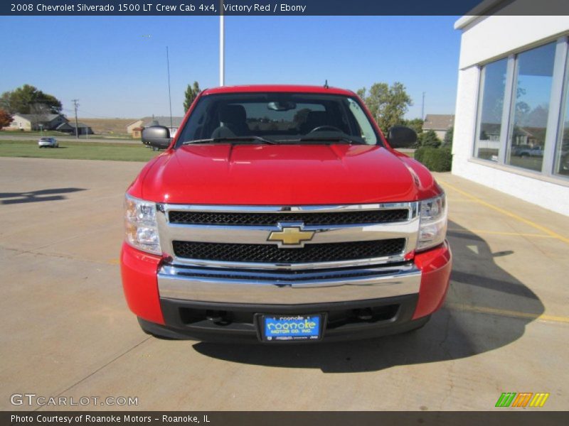 Victory Red / Ebony 2008 Chevrolet Silverado 1500 LT Crew Cab 4x4