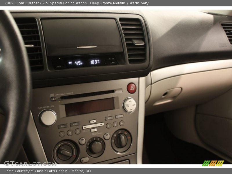 Deep Bronze Metallic / Warm Ivory 2009 Subaru Outback 2.5i Special Edition Wagon