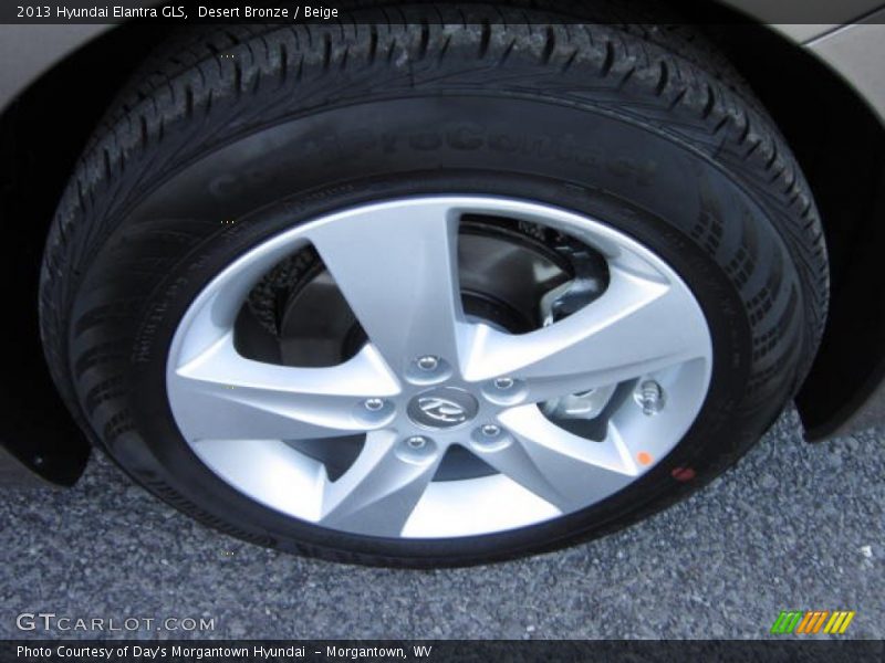 Desert Bronze / Beige 2013 Hyundai Elantra GLS