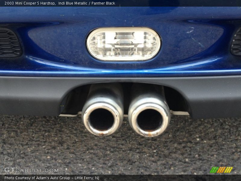 Exhaust of 2003 Cooper S Hardtop