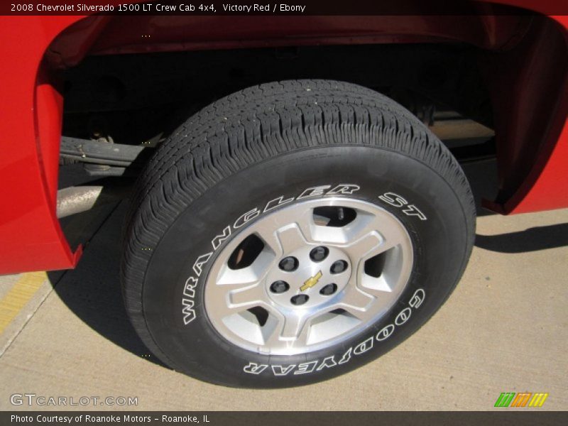 Victory Red / Ebony 2008 Chevrolet Silverado 1500 LT Crew Cab 4x4