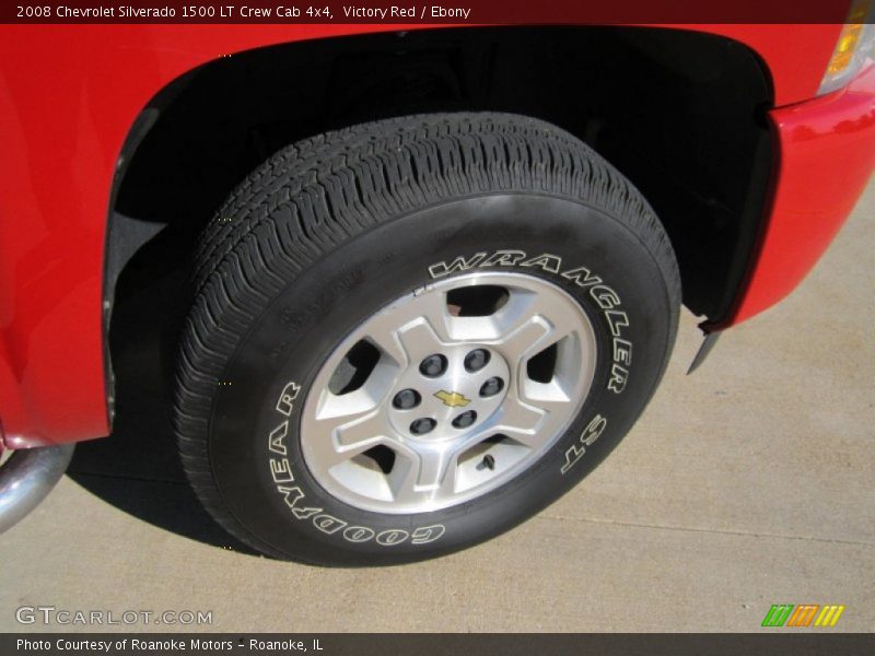Victory Red / Ebony 2008 Chevrolet Silverado 1500 LT Crew Cab 4x4