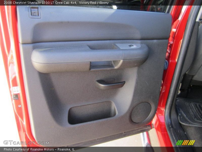 Victory Red / Ebony 2008 Chevrolet Silverado 1500 LT Crew Cab 4x4