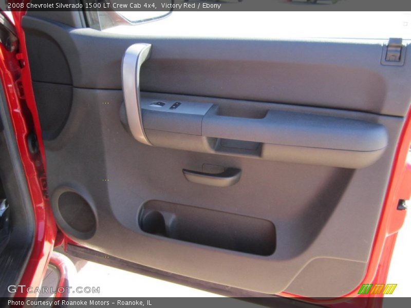 Victory Red / Ebony 2008 Chevrolet Silverado 1500 LT Crew Cab 4x4