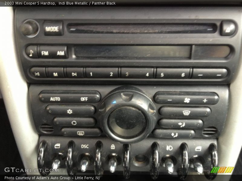 Controls of 2003 Cooper S Hardtop