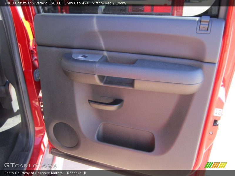 Victory Red / Ebony 2008 Chevrolet Silverado 1500 LT Crew Cab 4x4