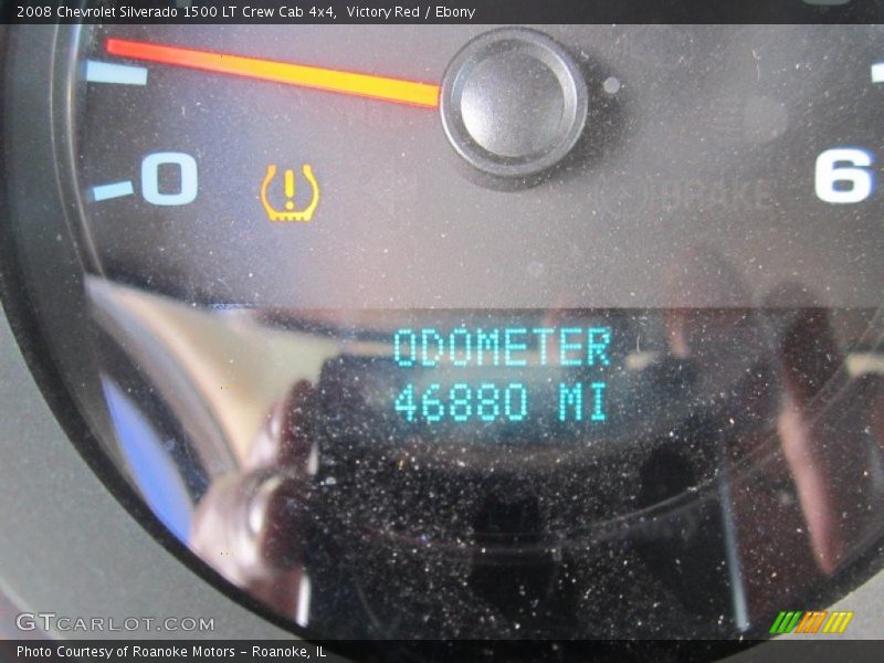 Victory Red / Ebony 2008 Chevrolet Silverado 1500 LT Crew Cab 4x4