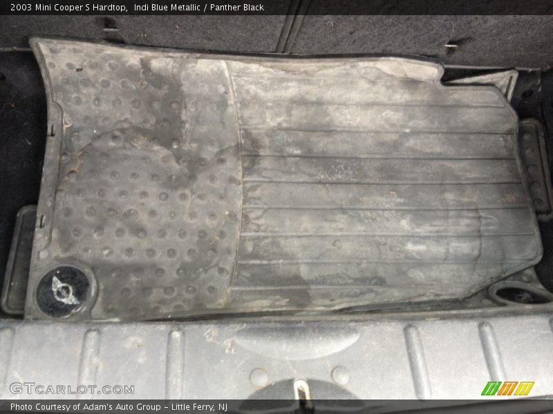 Indi Blue Metallic / Panther Black 2003 Mini Cooper S Hardtop