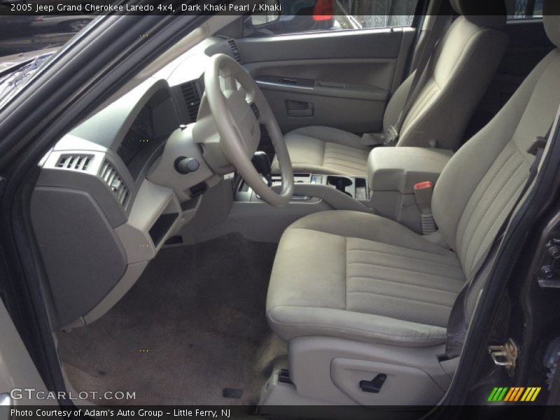 Dark Khaki Pearl / Khaki 2005 Jeep Grand Cherokee Laredo 4x4