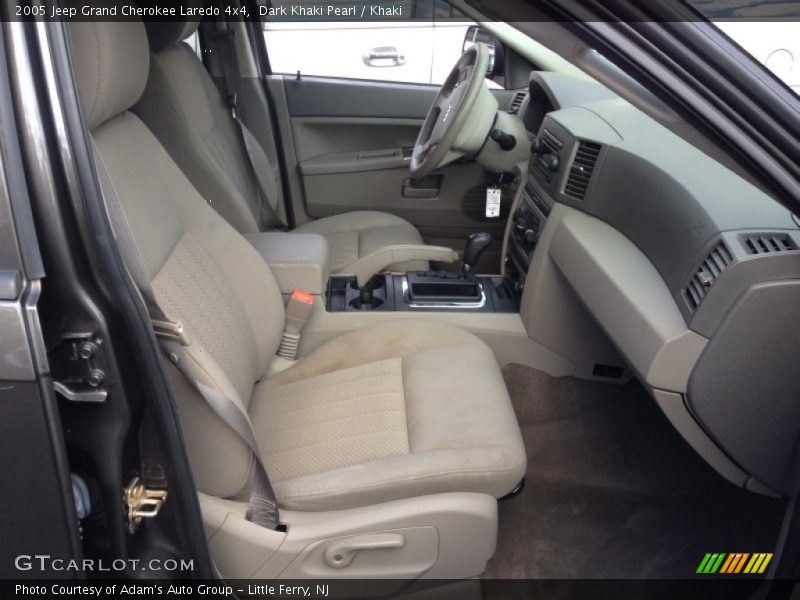 Dark Khaki Pearl / Khaki 2005 Jeep Grand Cherokee Laredo 4x4