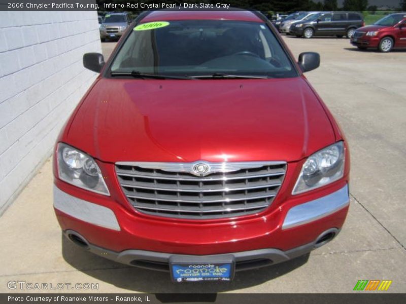 Inferno Red Crystal Pearl / Dark Slate Gray 2006 Chrysler Pacifica Touring