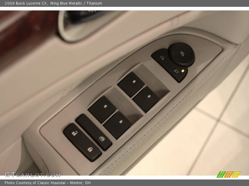 Ming Blue Metallic / Titanium 2009 Buick Lucerne CX