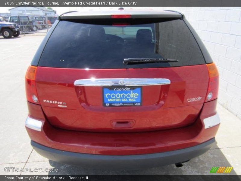 Inferno Red Crystal Pearl / Dark Slate Gray 2006 Chrysler Pacifica Touring