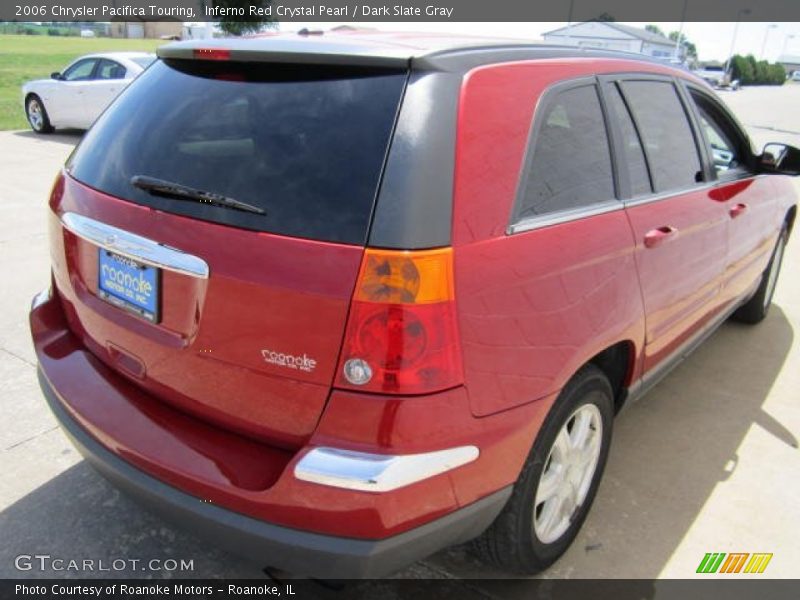 Inferno Red Crystal Pearl / Dark Slate Gray 2006 Chrysler Pacifica Touring