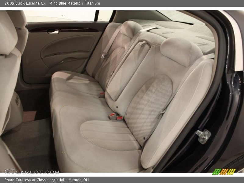 Rear Seat of 2009 Lucerne CX