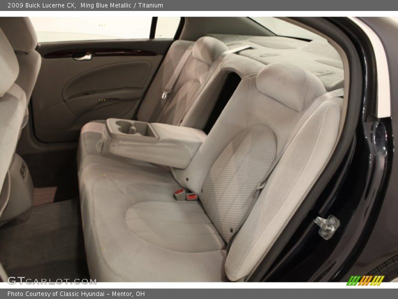 Rear Seat of 2009 Lucerne CX