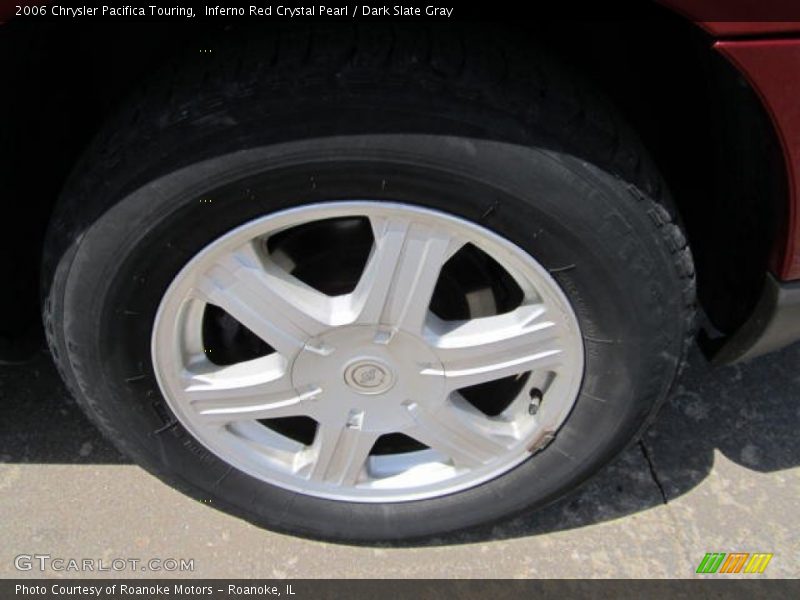 Inferno Red Crystal Pearl / Dark Slate Gray 2006 Chrysler Pacifica Touring