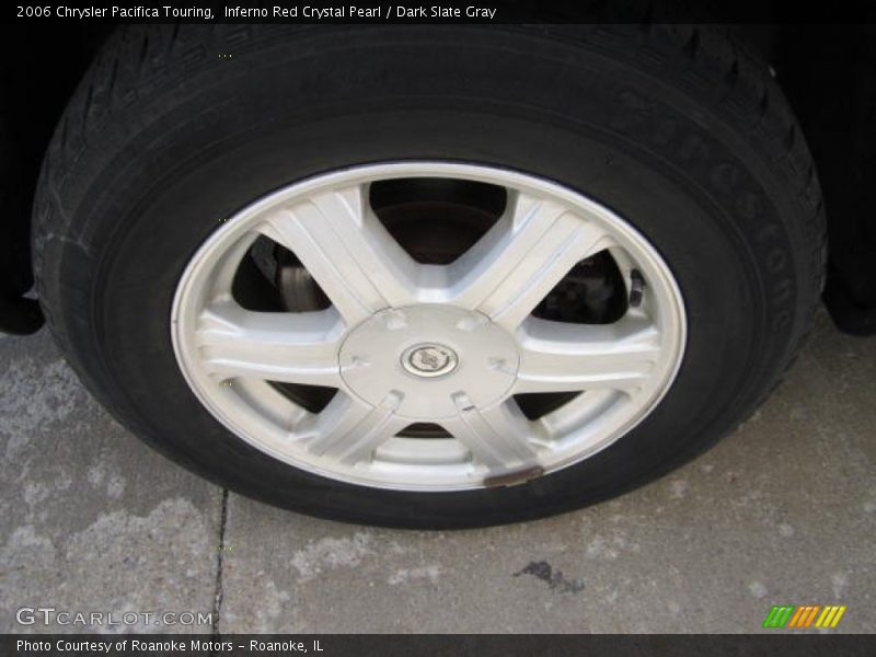 Inferno Red Crystal Pearl / Dark Slate Gray 2006 Chrysler Pacifica Touring