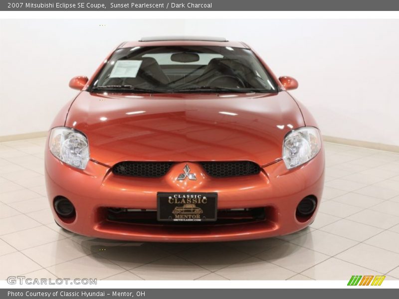 Sunset Pearlescent / Dark Charcoal 2007 Mitsubishi Eclipse SE Coupe