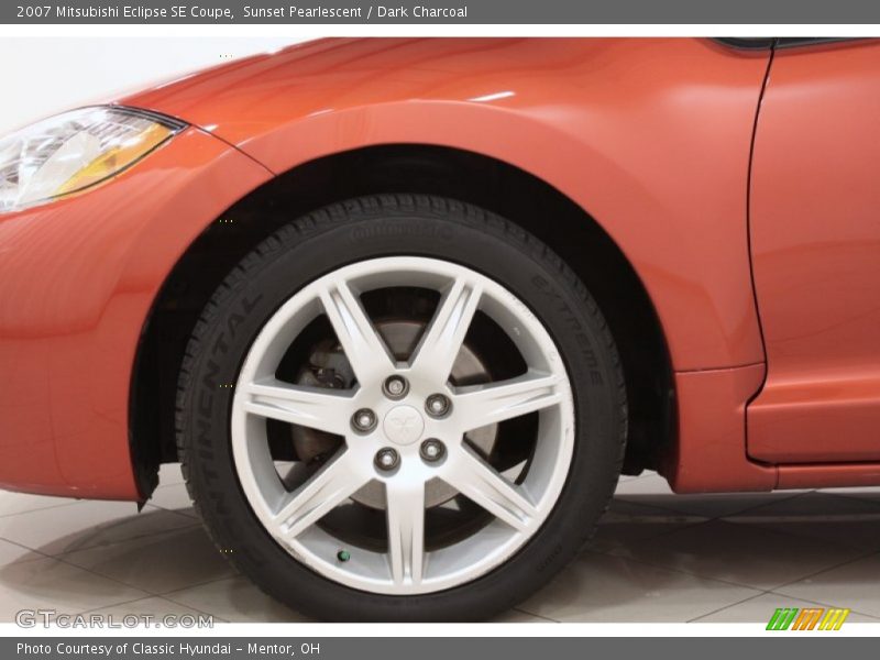 Sunset Pearlescent / Dark Charcoal 2007 Mitsubishi Eclipse SE Coupe