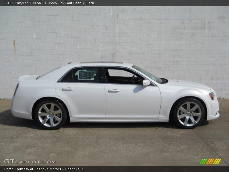  2012 300 SRT8 Ivory Tri-Coat Pearl