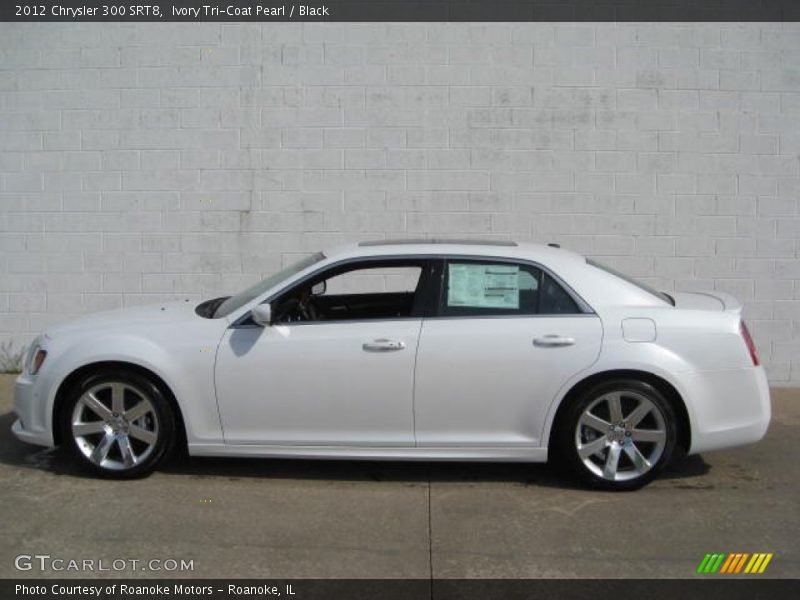  2012 300 SRT8 Ivory Tri-Coat Pearl
