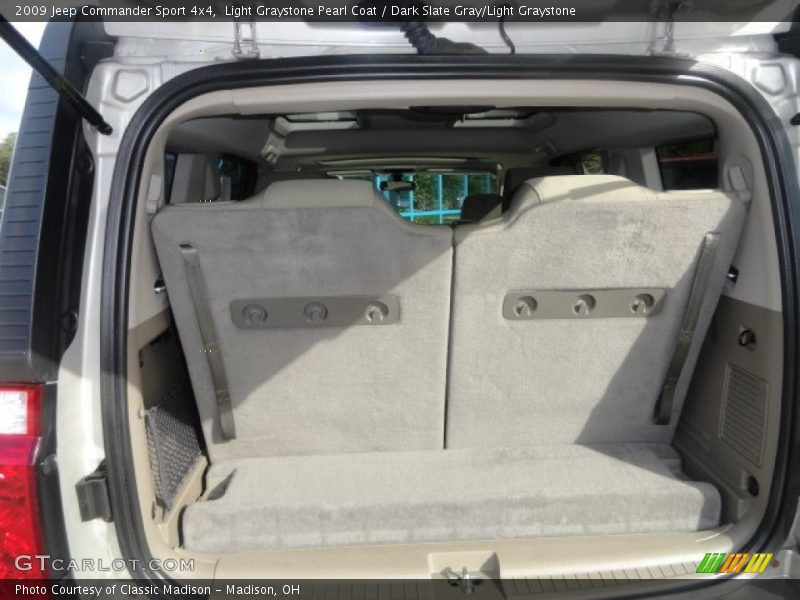 Light Graystone Pearl Coat / Dark Slate Gray/Light Graystone 2009 Jeep Commander Sport 4x4