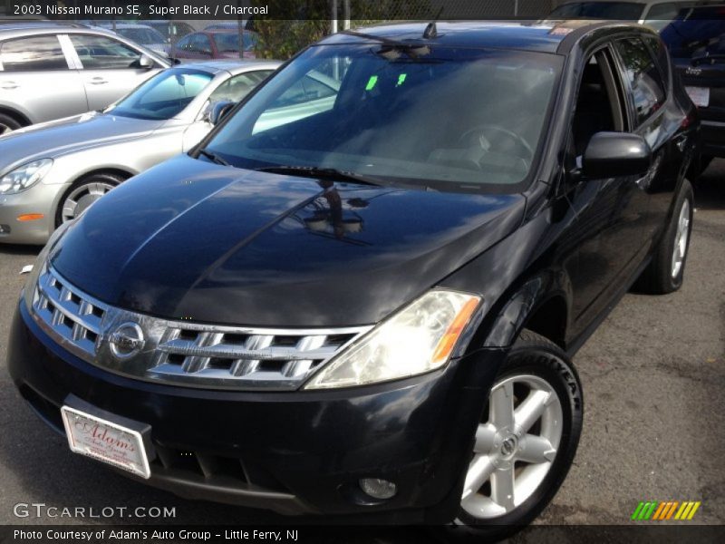 Super Black / Charcoal 2003 Nissan Murano SE