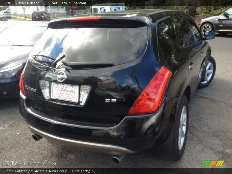 Super Black / Charcoal 2003 Nissan Murano SE