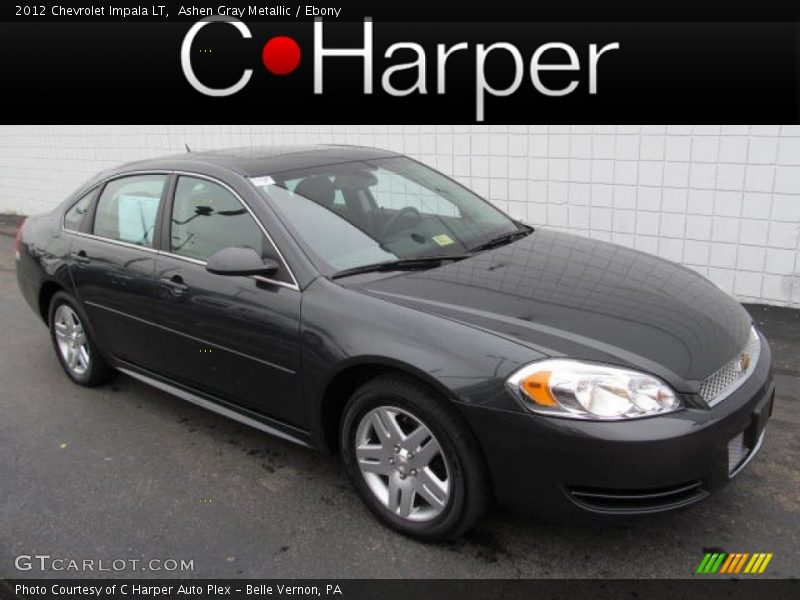 Ashen Gray Metallic / Ebony 2012 Chevrolet Impala LT