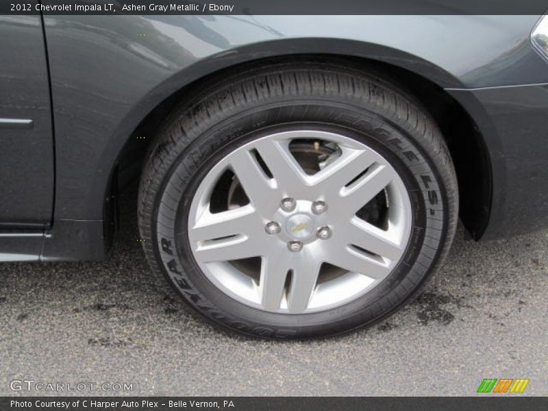 Ashen Gray Metallic / Ebony 2012 Chevrolet Impala LT