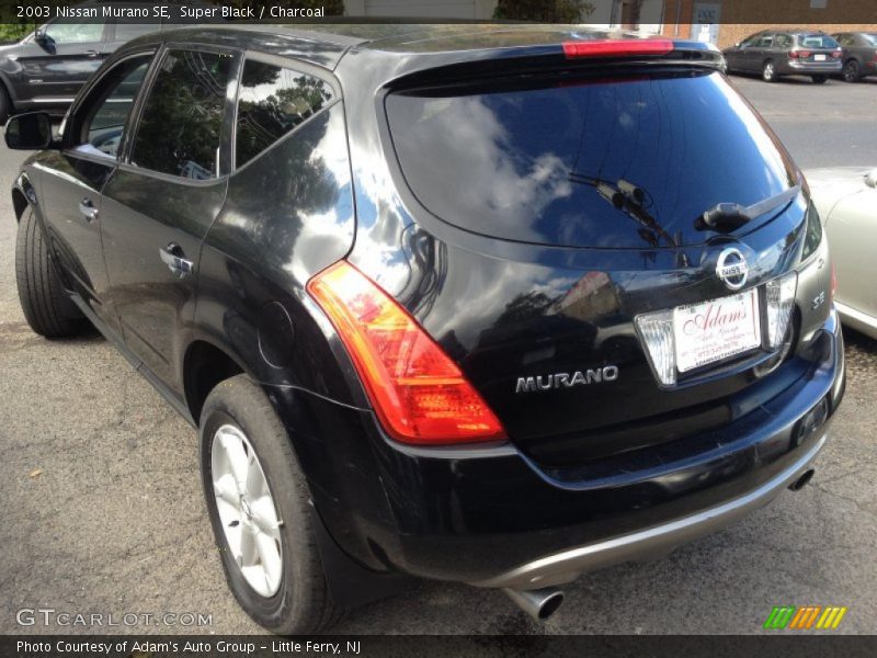 Super Black / Charcoal 2003 Nissan Murano SE
