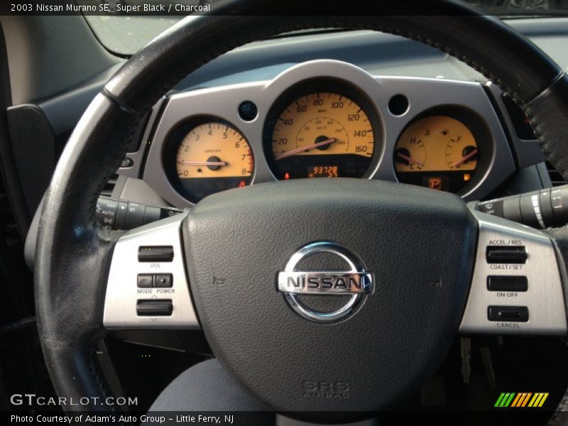 Super Black / Charcoal 2003 Nissan Murano SE