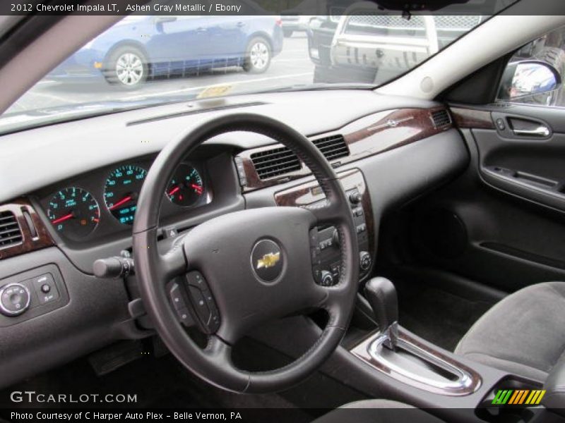 Ashen Gray Metallic / Ebony 2012 Chevrolet Impala LT