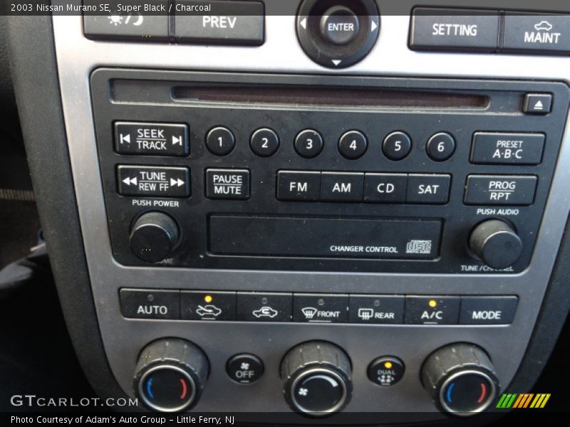 Super Black / Charcoal 2003 Nissan Murano SE