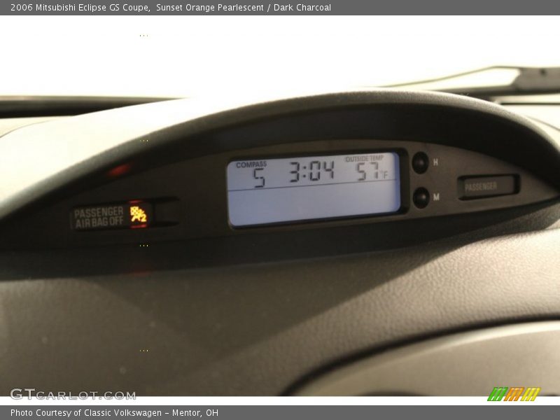 Sunset Orange Pearlescent / Dark Charcoal 2006 Mitsubishi Eclipse GS Coupe