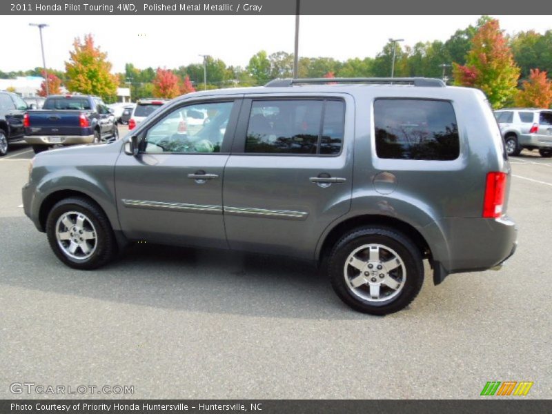 Polished Metal Metallic / Gray 2011 Honda Pilot Touring 4WD