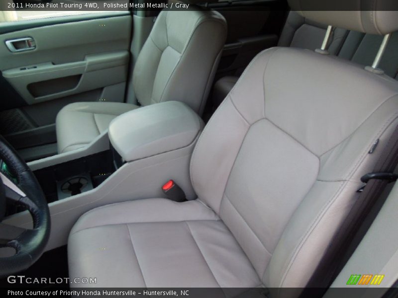 Polished Metal Metallic / Gray 2011 Honda Pilot Touring 4WD