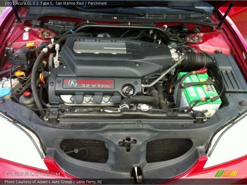 San Marino Red / Parchment 2001 Acura CL 3.2 Type S