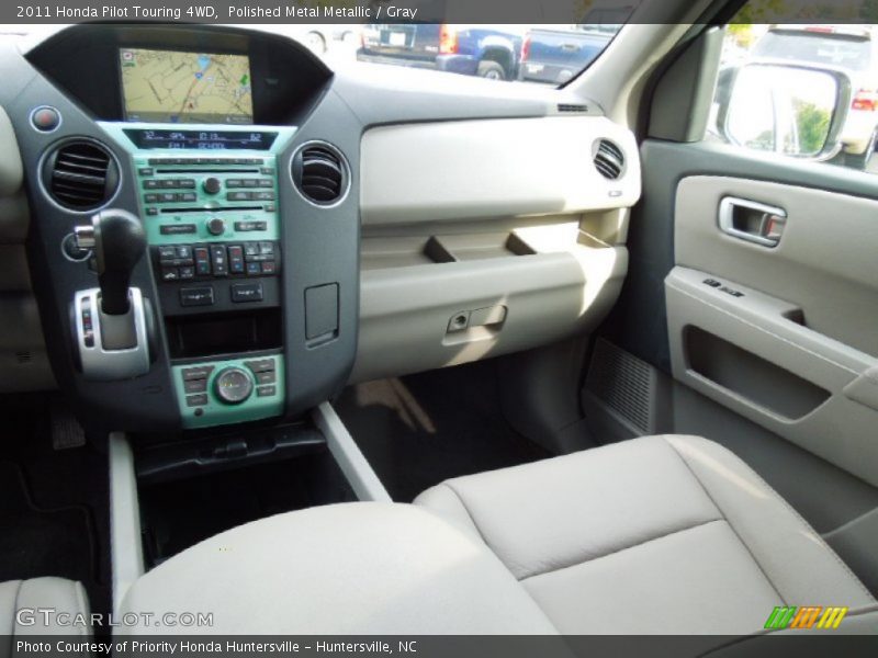 Polished Metal Metallic / Gray 2011 Honda Pilot Touring 4WD